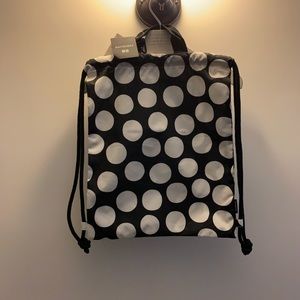 UNIQLO Marimekko NWT Black polka dots Gym Sac❤️